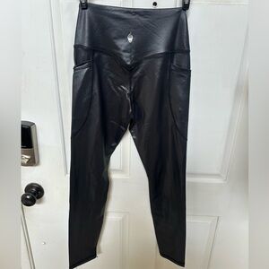 Dripping Blaze Black leggings

Black Faux Leather Leggings size XS New